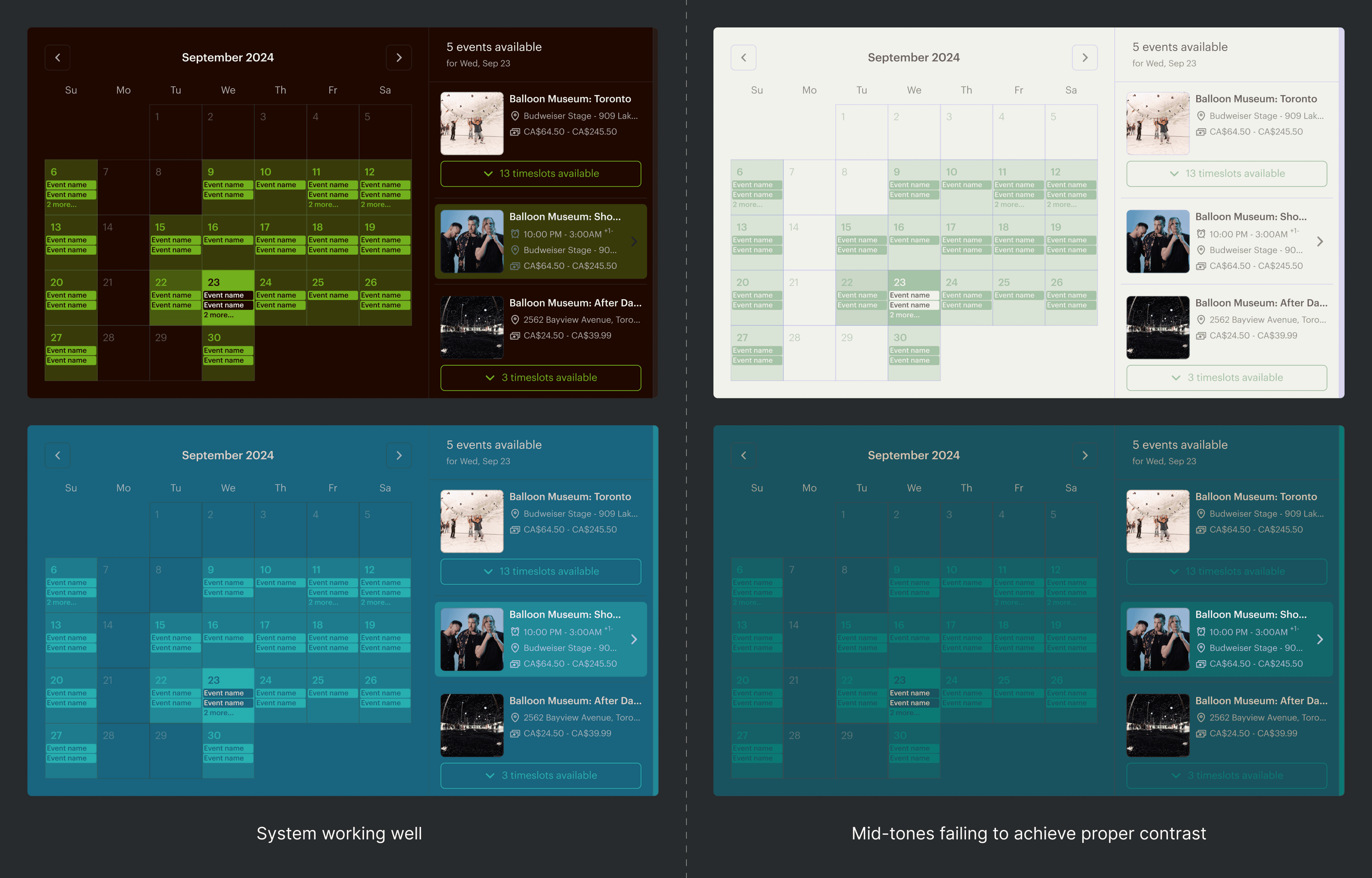 Phase 1 — opacity-based colour theming system
